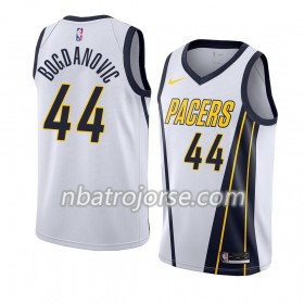 Män Indiana Pacers Tröja Bojan Bogdanovic 44 2018-19 Nike Vit Swingman